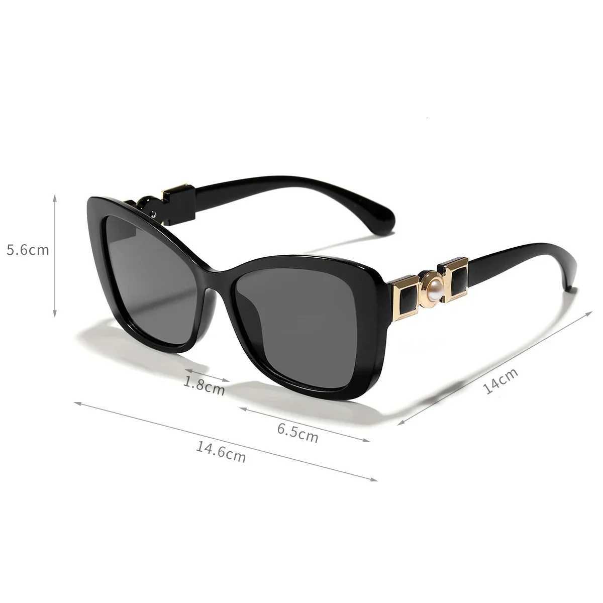 Black Cat Eye Beautif Sunes Wen Men Brand Designer Fashion Sun es Fem M Colorf Mirror Ocos De SolW251023