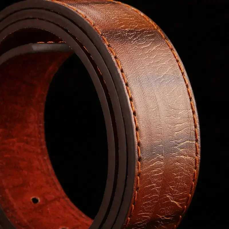 1PC Mens Business Belt Smooth Buckle Leisure Belt Jeans Belt Suit Pants BeltXJ251023