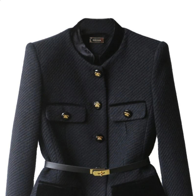 Fashion Temperament Singlebreasted Loose Womens Suit Coat Spring Autumn Long Sleeve Casual Ladies Blazer Jacket 251017