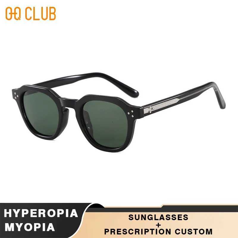 OQ CLUB Retro Polarized Sunglasses Ultralight TR90 Frame Polygon Shape for Men Women Outdoor High Quality Travel Sun GlassesW251023