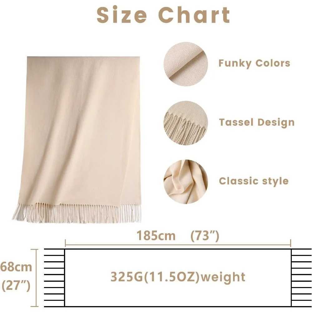 Womens Scarf Large ShAWls and WrAPs Light Blanket Scarf for Evening DrESS Warm Daily Travel OffICE J251113