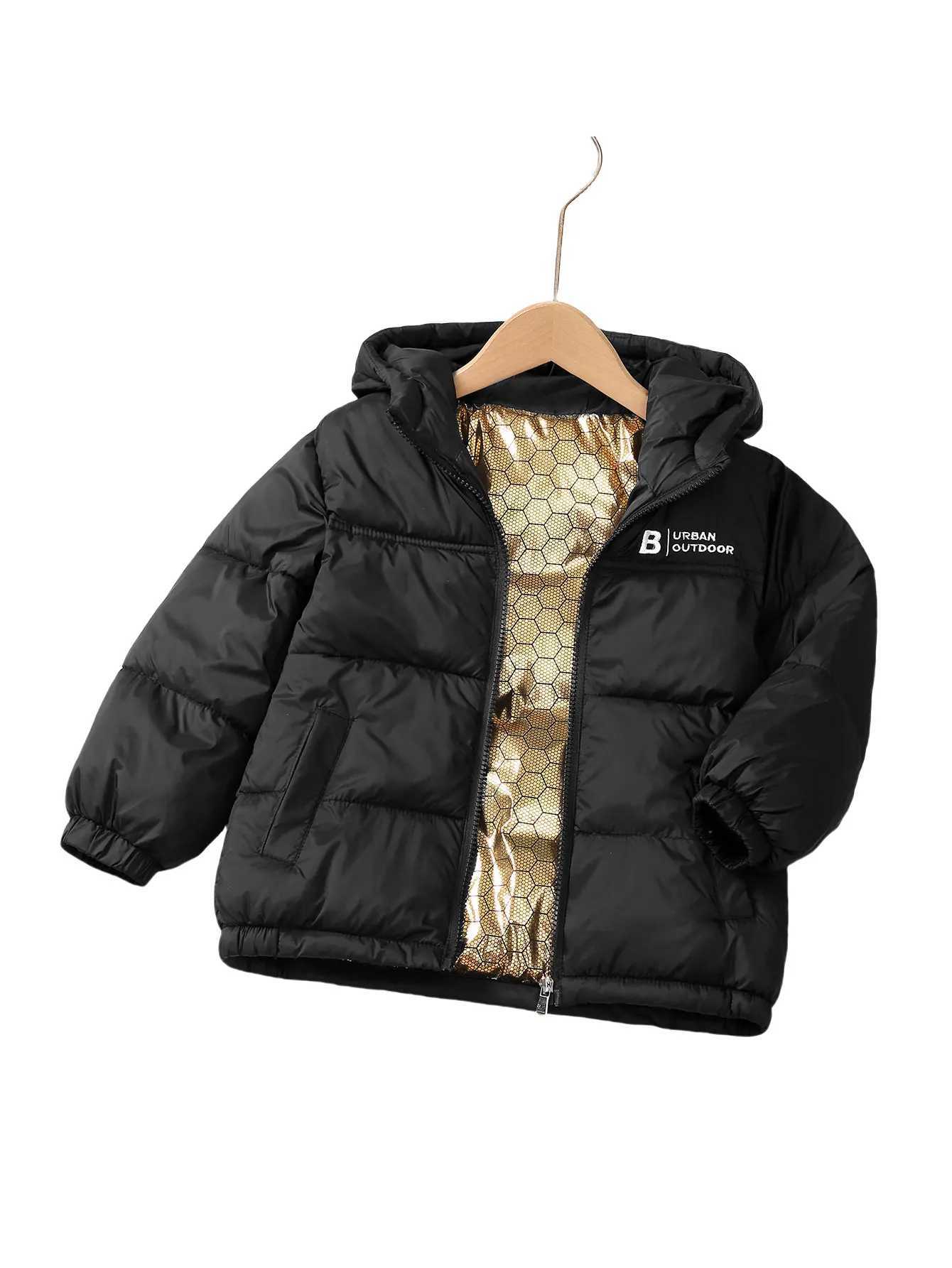 Autumn and winter childrens cotton clothes small and mediumsized childrens warm coats boys and womens cold jackets cotton Y251023