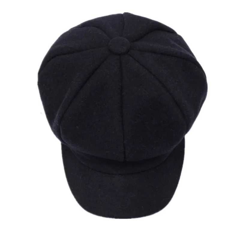 New Winter Sty Wens Octagonal Hat Casual Fashion Beret Spring Outdoor Newsboy Student Artist HatW251023