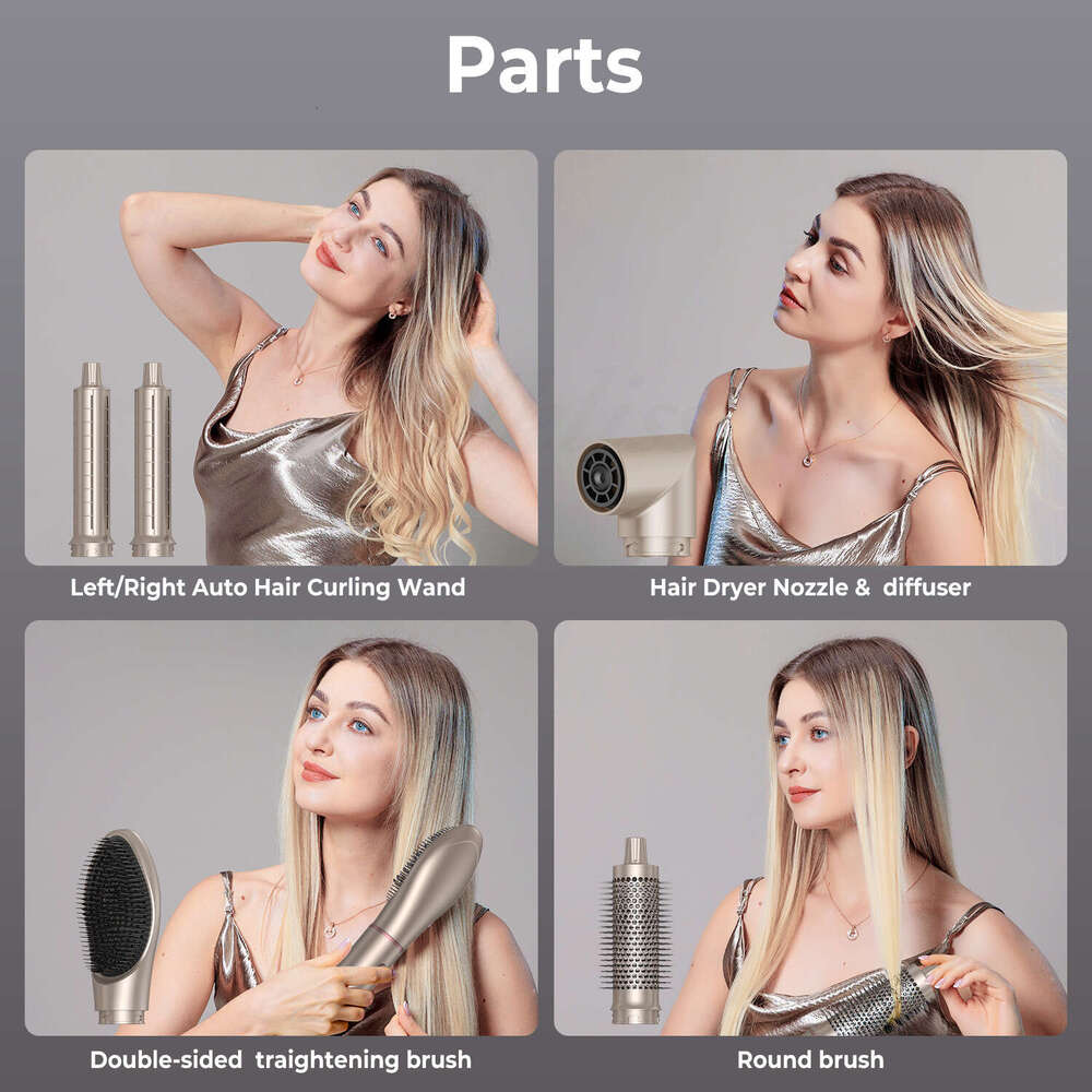 Well Known Brand Designer High Power Speed Hot Air Brush Anion Brushless Portable Hair Dryer Straightener Mm Curly Efficiency Style
