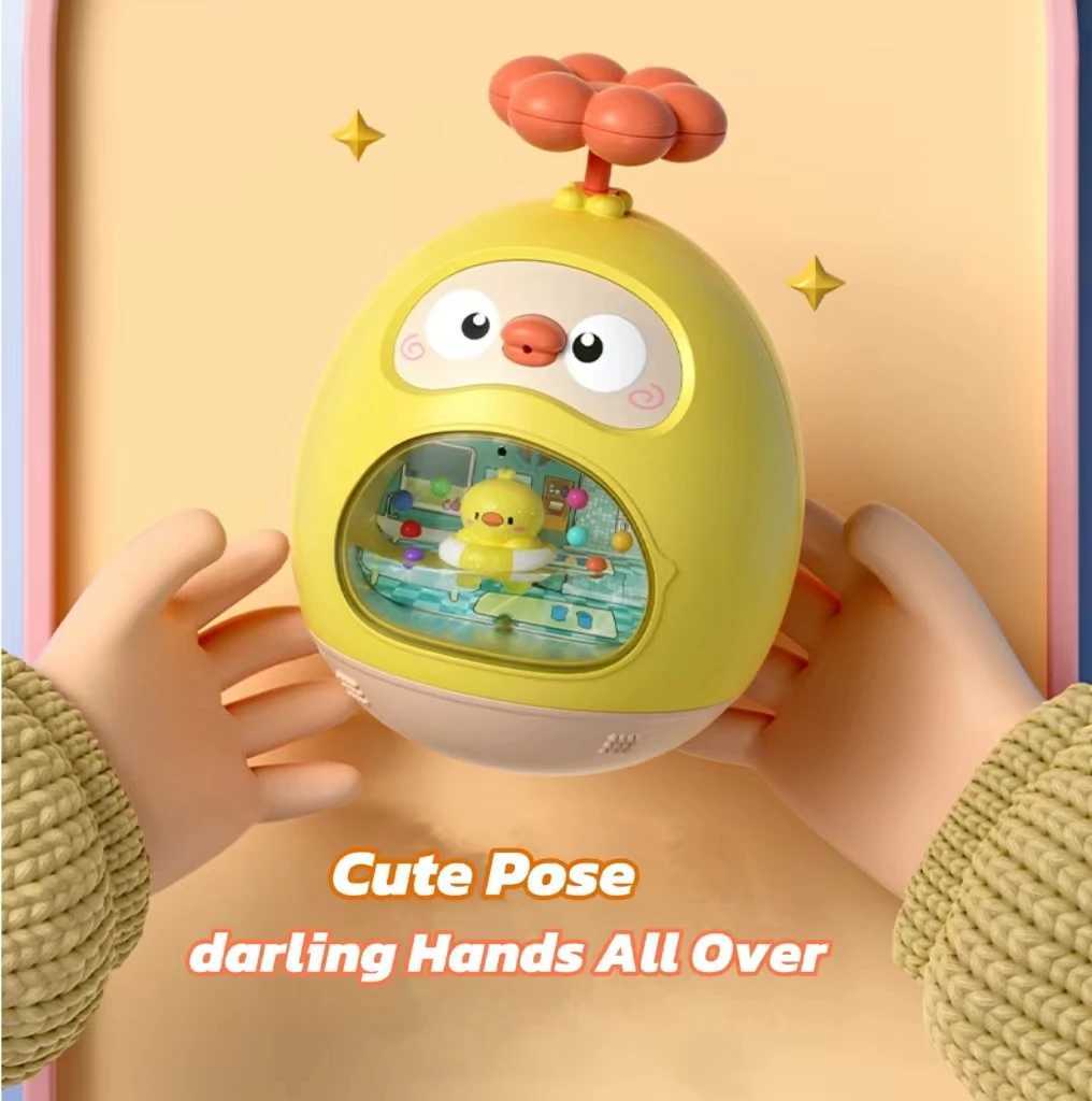 Baby Bath Toy Amphibious Cute Fun Spray Water Tumbler Toy Water Bathtub Pool Beach Kids Baby Toys 12 Months Bathing Bathroom J251023
