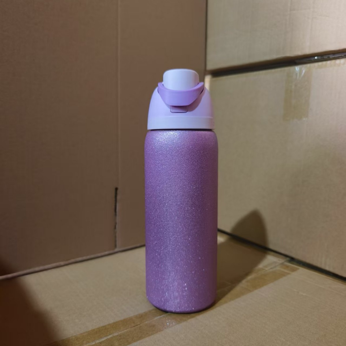 24oz 32oz Cat Insulated Stainless Steel Water Bottles With Flip Straw Stainless Steel Tumblers Thermal Outdoor Travel Car Mugs Sports Cold Coffee Cups