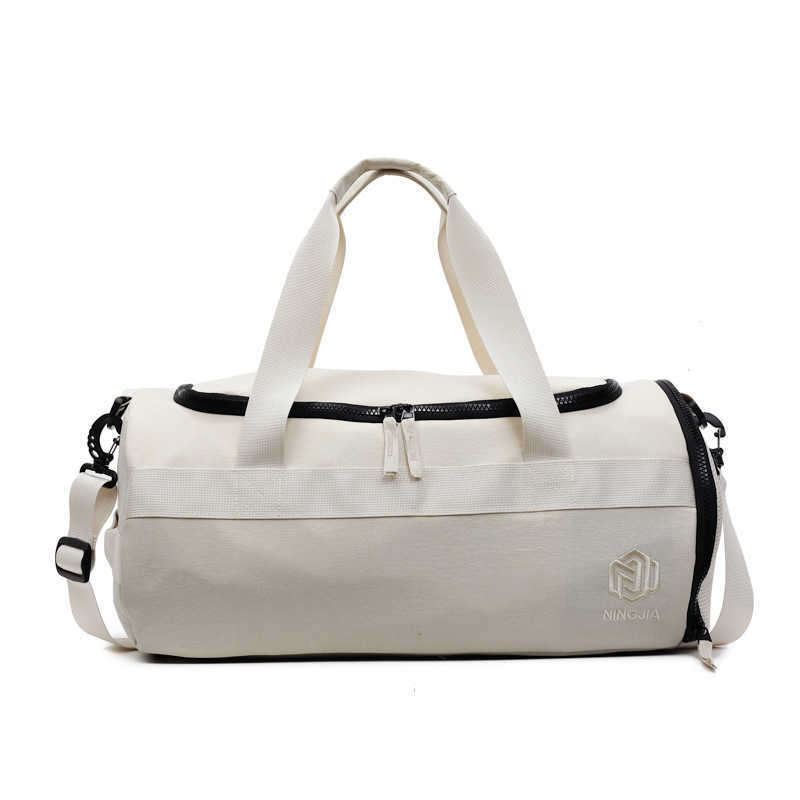 Travel Bag Men Large Capacity Outgoing Handheld Travel Luggage Bag Women Fashionable Dry Wet Separation Cylinder Sports Gym Bag W251023