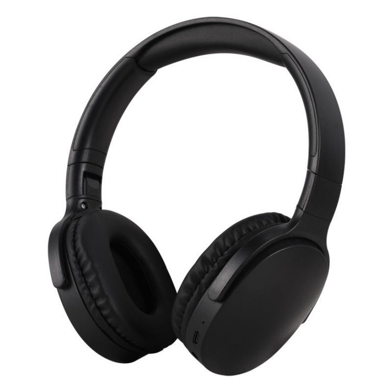 White Over-Ear Wireless Headphones with Sleek Design, Deep Bass, Fold-able