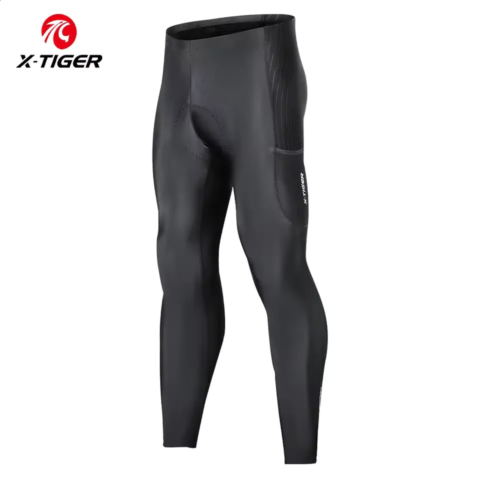 XTIGER Men Bike Long Pants 5D Gel Padded Cycling Tights Leggings Outdoor Riding Mountain Road Bicycle Trousers 251023