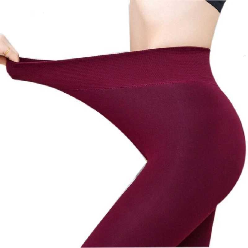 Warm Winter Leggings S5XL Large Size Women Warm Velvet Pants Leggins High Waist Thick Legging Winter Pant Trousers Women LegginT251023