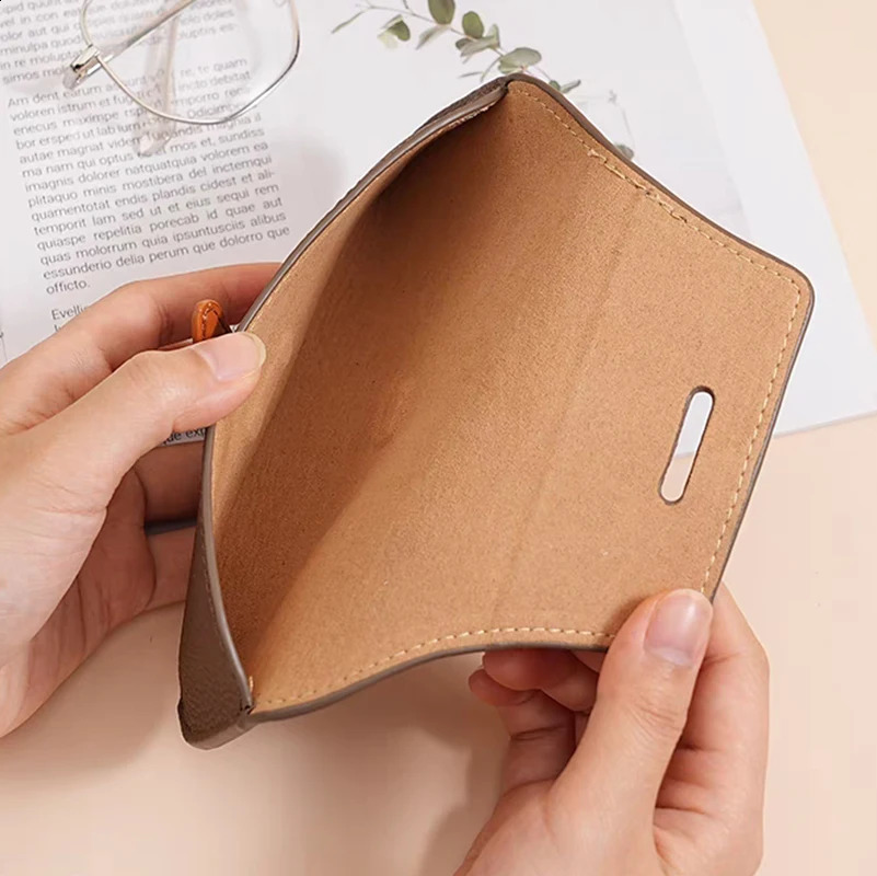 Leather Custom Initials Glasses Bags Woman Portable Protective Travel Sunglasses Case Engrave Name Fashion Cosmetic Bag251023