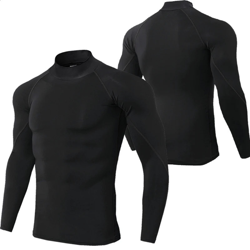 Men Running T shirt Quick Dry Bodybuilding Sport Shirt Long Sleeve Shirts Compression Top Fitness Tight Rashgard Gym TShirt 251023