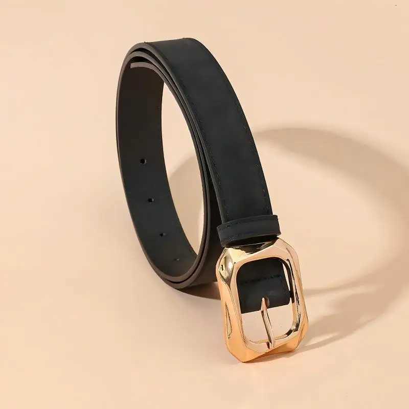Retro frosted belt for womens summer versatile trendy fashionable personalized decorative beltXJ251023