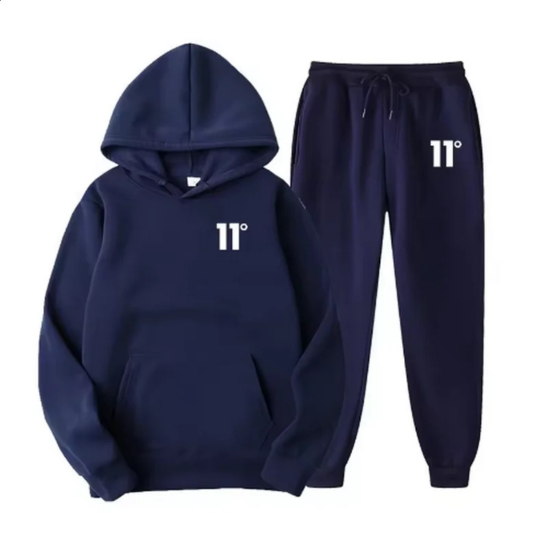 Mens digital printing winterspring sports suits 2piece set Hooded shirt drawstring pants hooded shi 251023