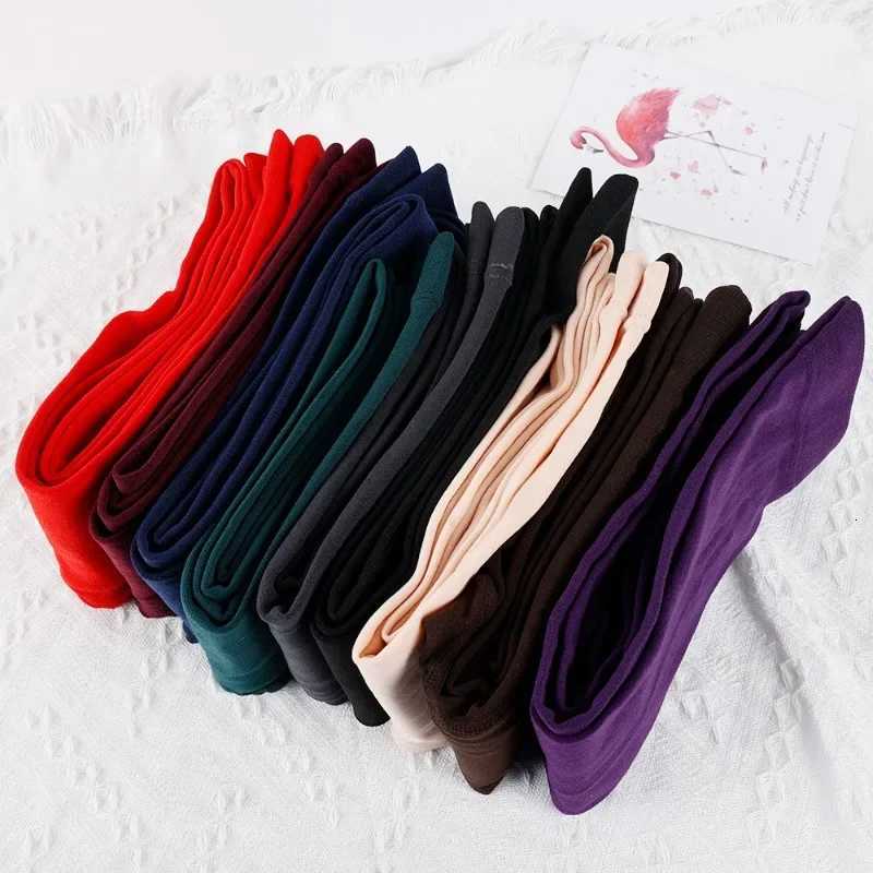 Winter Soft Warm Leggings Women Thickened Warm Pants Girls Velvet Thermal Pantyhose High Elastic Cold Outdoor Comfortable TightsT251023