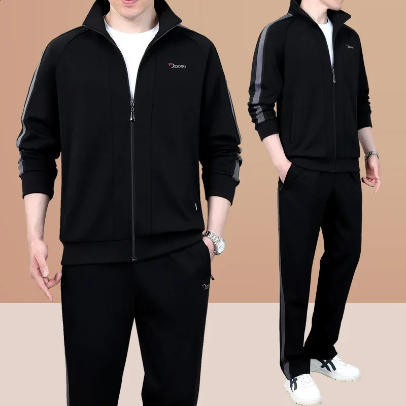 Plus Size Thicken Men Set Warm Thick Hooded 2PC Hoodies Zipper Sports Suit Gym Hombre Tracksuit Joggers Women 251022
