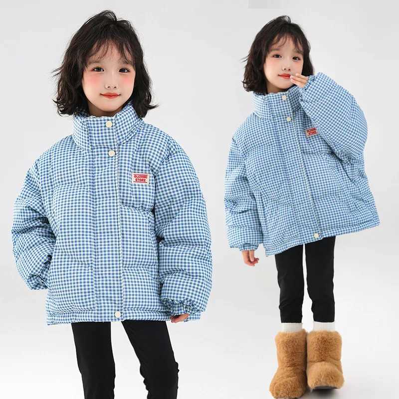 Children Thicken Coat Girls Warm Parka Winter Cotton Padded Jackets Autumn Kids Longsleeve Outerwear Teen Zipper Tops 514Y Y251023