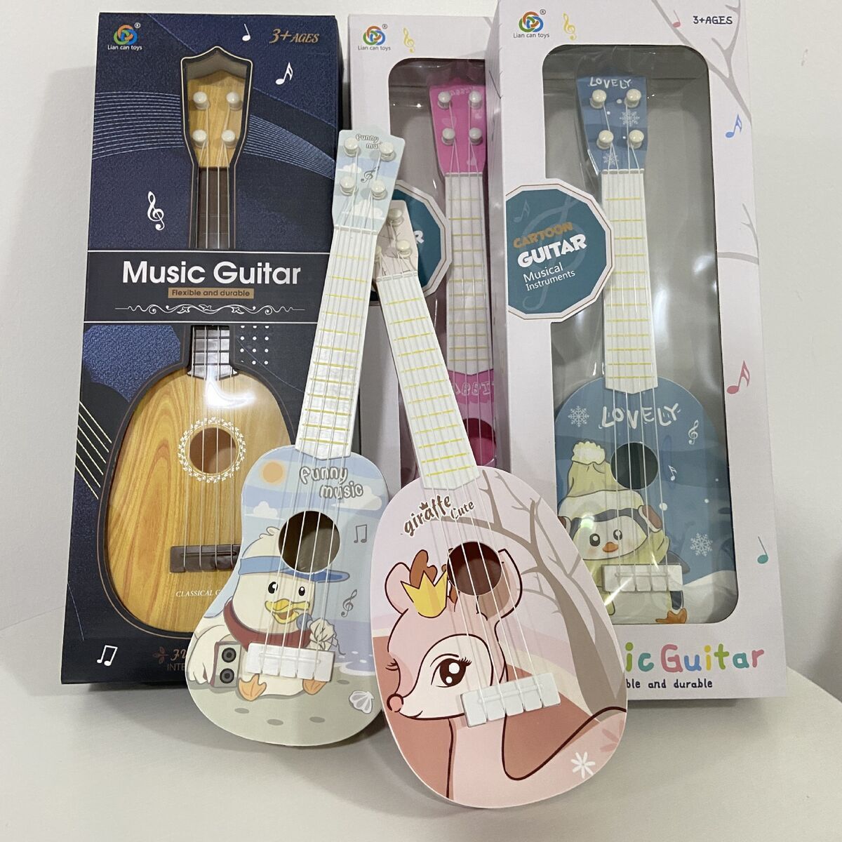 Children's ukulele institutional gift small guitar puzzle early education toy small gift guitar toy