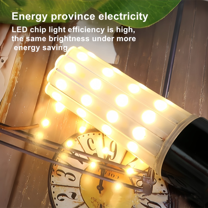 E27 LED Corn Bulb, 10W/20W/25W Aluminum LED Light for Bedroom & Storefront, Warm/Cool/Natural White 220V IP30 LED Bulb-Corn bulb