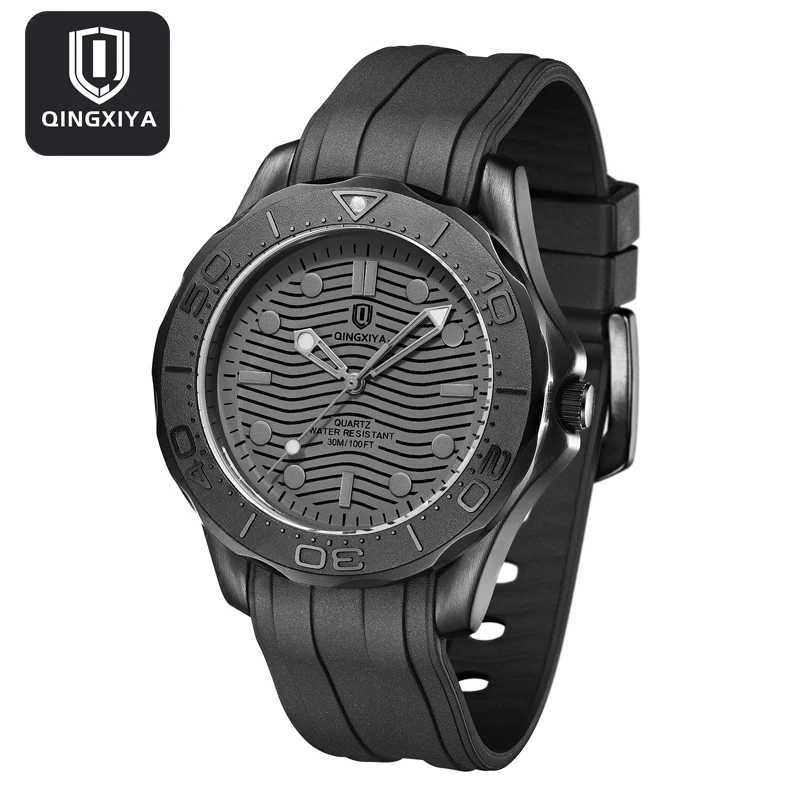 Top Brand Sport Men Quartz Watch Luxury Silicone Strap Waterproof Luminous Military Man Watches Fashion Male Clock Reloj HombreL251023