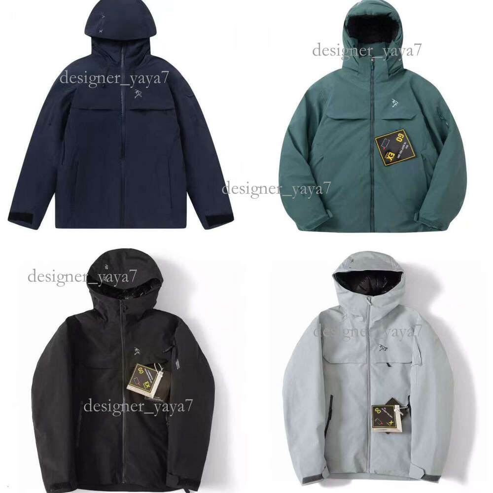 5A Arcet Puffer Jacket Designer Down Jackets Mens WaterProof Macai SKi Jacket Water Resistant Skiwear Embroidery Logo Winter Jacket Windbreaker Puffer Coat