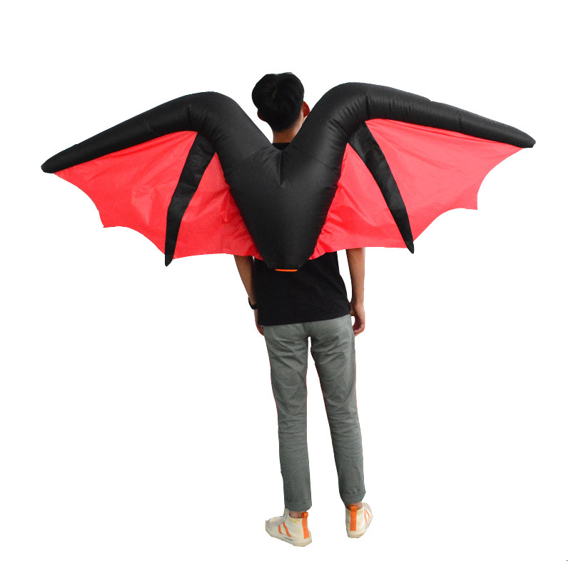 Role playing costume Halloween Devil Wings inflatable set Christmas Rainbow Angel Wings inflatable set