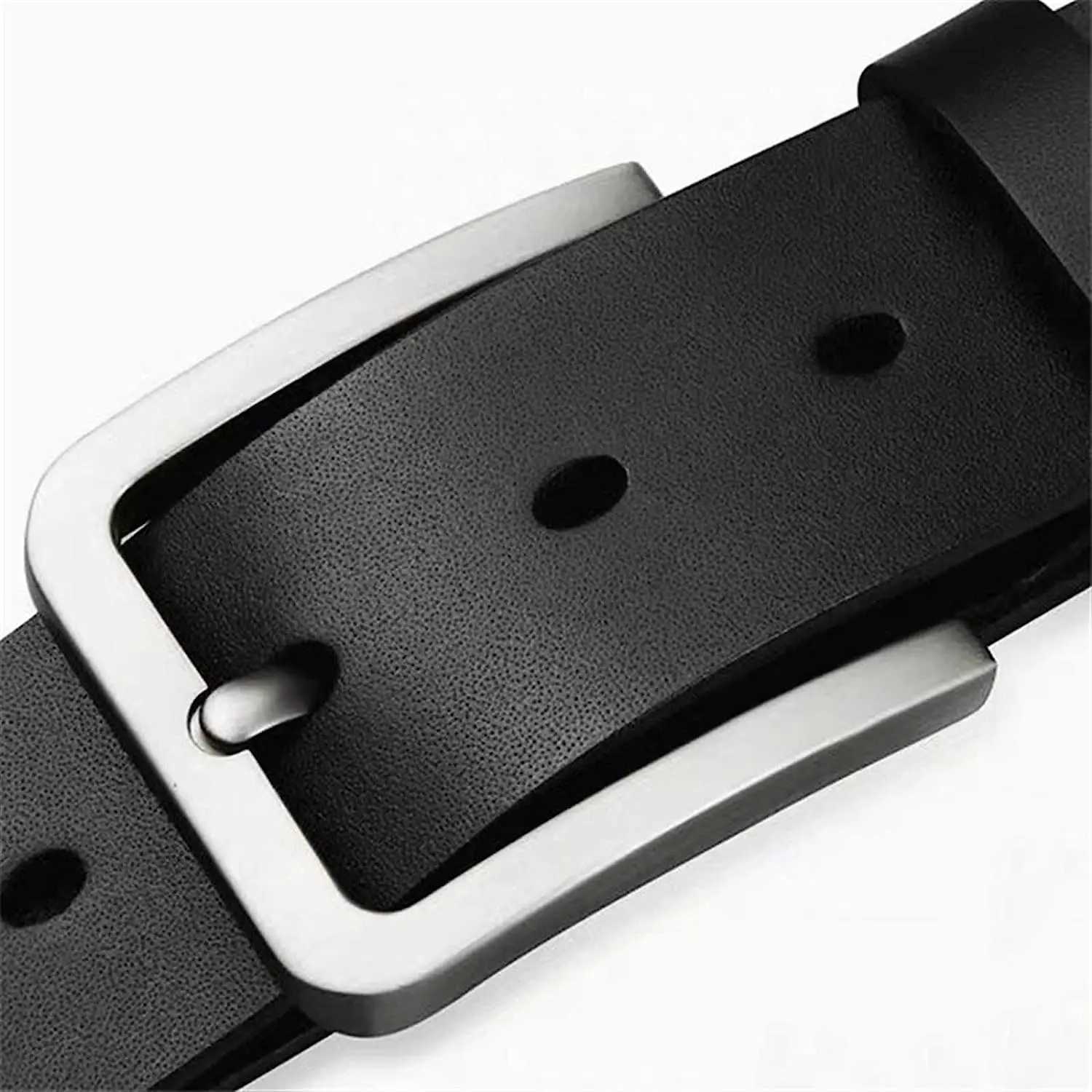 New Business Leisure Mens Alloy Square Pin Buckle Belts Male Famous Brand Luxury Designer Pu Leather Jeans Belts for MenXJ251023