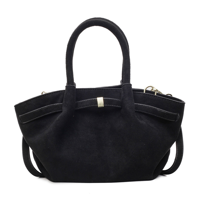Luxury Brand Designer Bag Suede Handbag For Women 2025 New Trendy Niche Commuter Large Capacity Shoulder Crossbody Bag