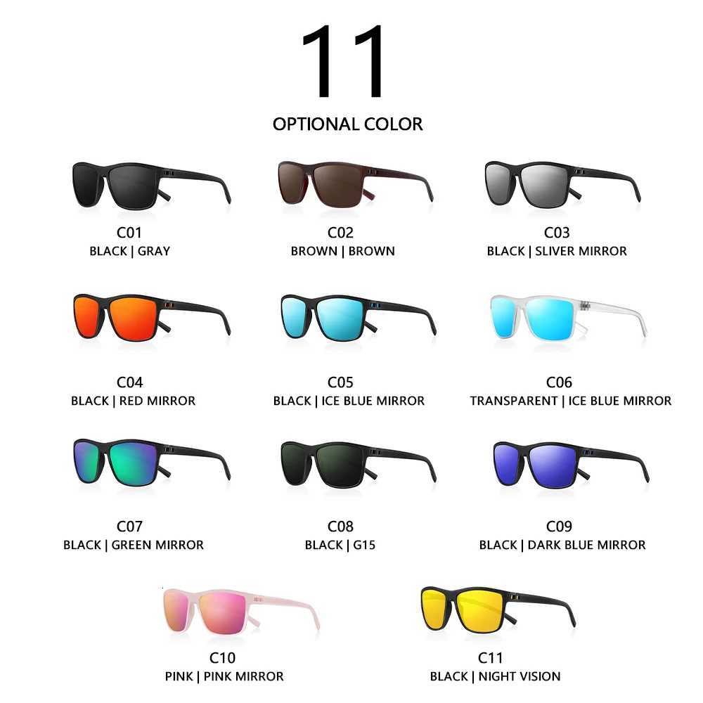 CRIXALIS 2024 Polarized Sunglasses For Men Travel Driving Trendy Outdoor Fishing Mirror Sun Glasses Women UV400W251023