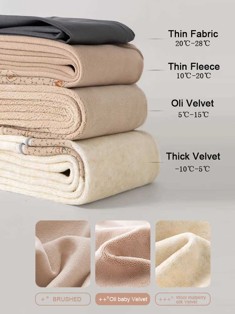 BIVIGAOS Autumn Winter High Waist Butt Lifter Shaping Fleece Sharkskin Leggings Women Seamless Tight Velvet Thick Warm LeggingsT251023