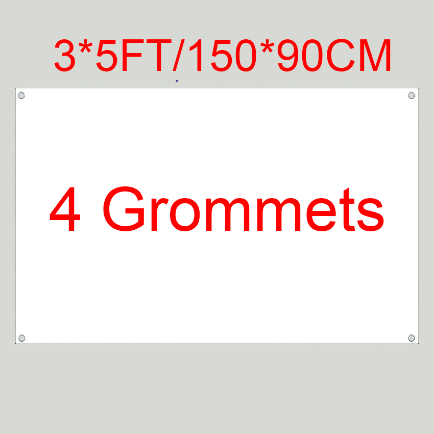 Custom Banner Flags 3x5 Feet Custom Flag and Banner Any Logo Any Color 100D Polyester Digital Printing w/ shaft cover Grommets 4