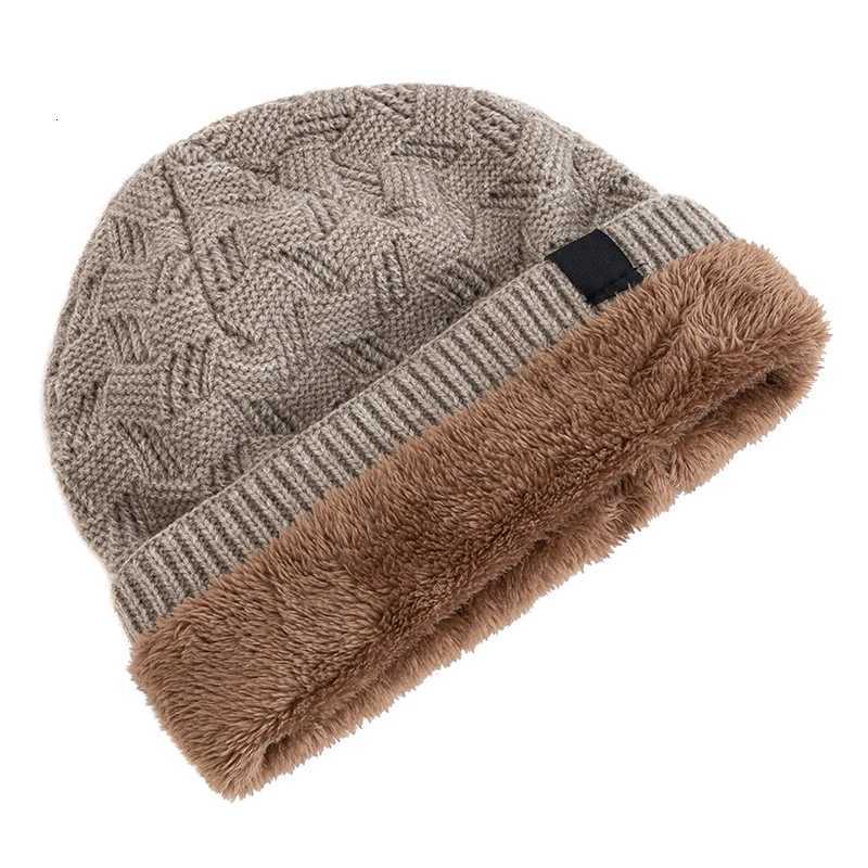 New Unisex Winter Hats Fashion Slouchy Beanie Hat Fleece Lined Warm Knitted Hats Men Women Ski Beanie CapXJ251023