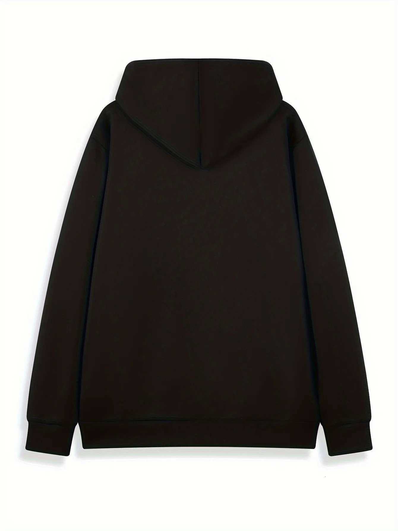 2025 Mens casual fashion hoodie geometric star pattern sportswear front pocket and hood with regular fit seasonal hot fashionT251023