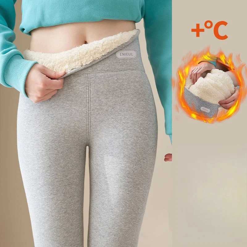 Womens Plush Cloud Fleece Thermal Leggings Heavyweight Winter Ready Fleece Lined High Waist Pants for Plus Size All Day WarmthT251023