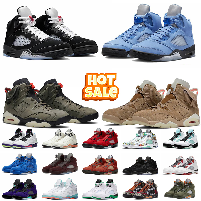 Designer 5 5s Men Basketball Shoes 6 6s Raging Toro Bravo Bull Fire Reverse golden Metallic Reimagined Ticket Olive Sail Cool Mans Sneakers 36-47