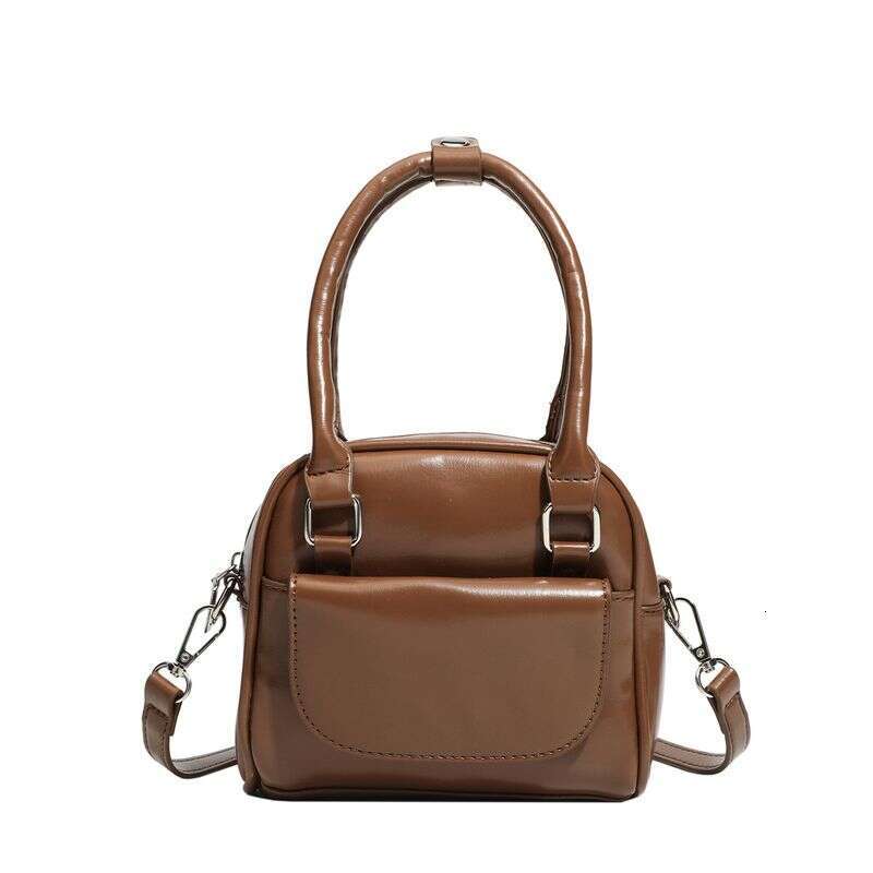 New High-End Texture Handheld Small Square Niche Hundred With A Shoulder Diagonal Cross