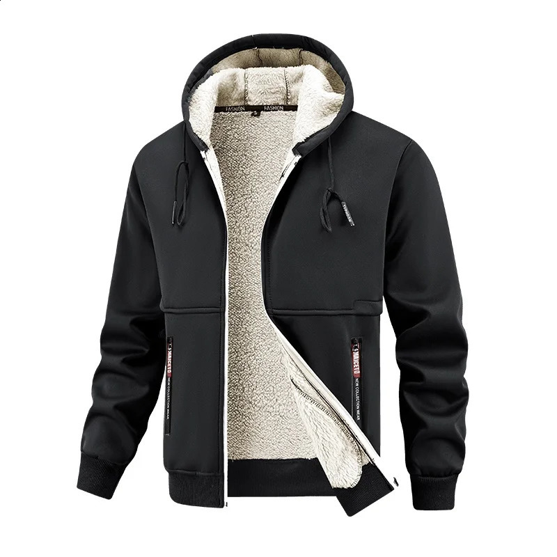 Autumn and Winter Lamb Fleece Jacket for Men Comfortable High Quality Fashionable with Warm 251023