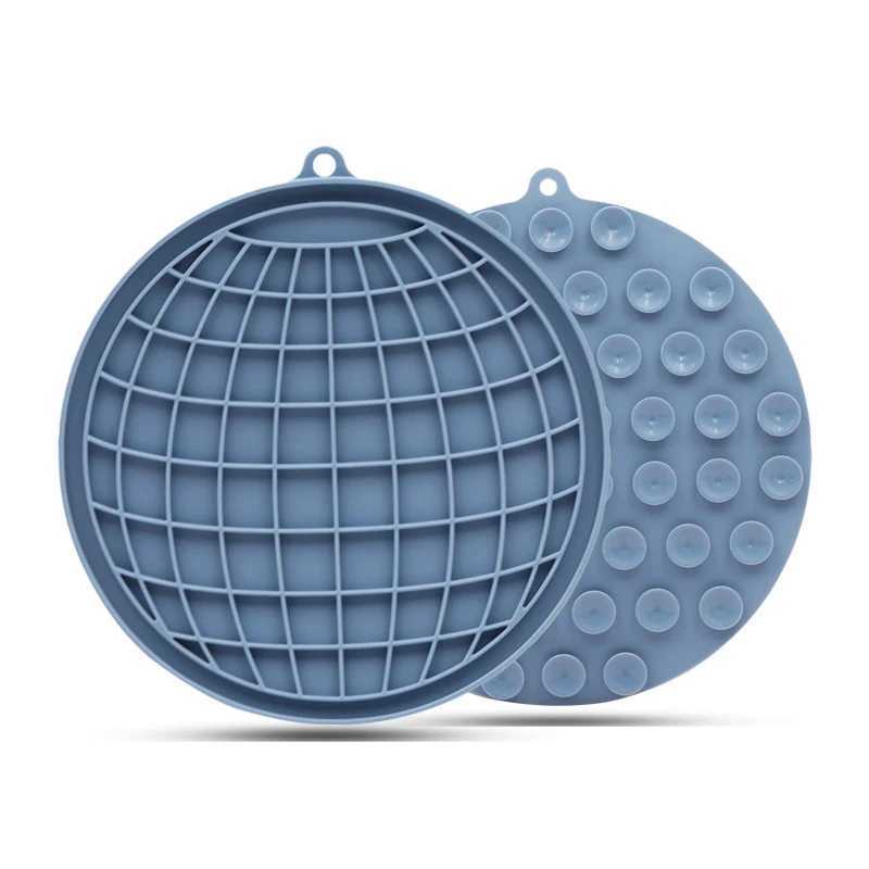 Pet Silicone Licking Mat Cat Antichoking With Slow Food Bowl Dog Bathing Distracted Licking Plate Cutlery Pet Supplies Y251023