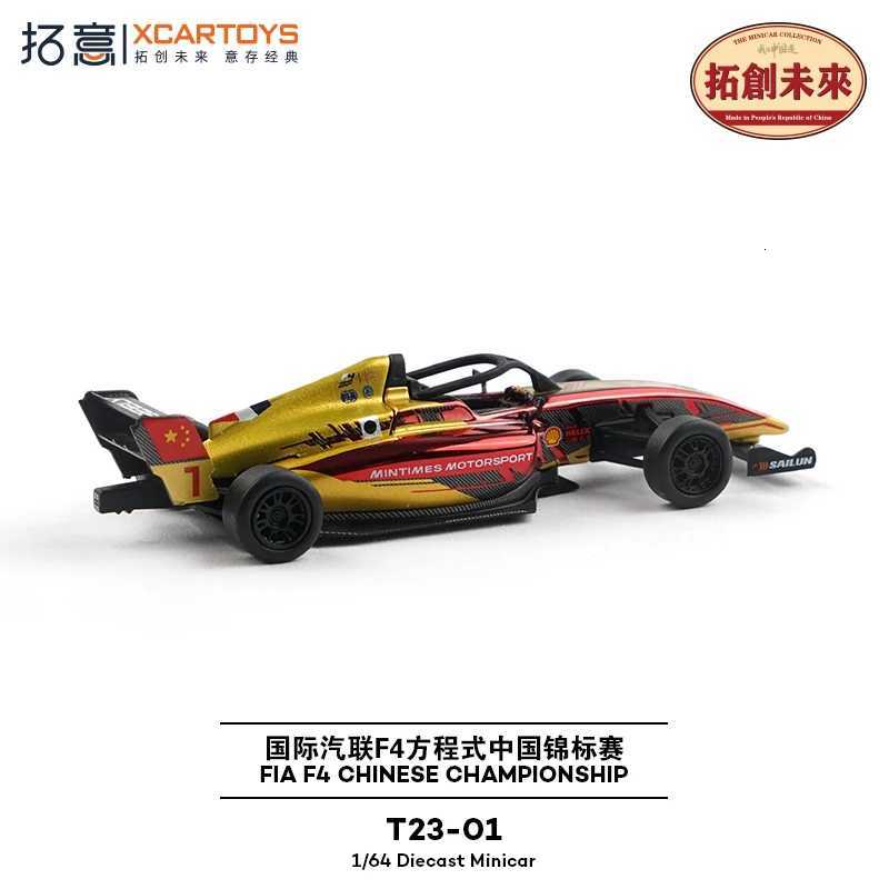 Xcartoys 164 FIA F4 CHINESE CHAMPIONSHIP Diecast Car Model Vehicle Collection Gifts For AdultsT251023