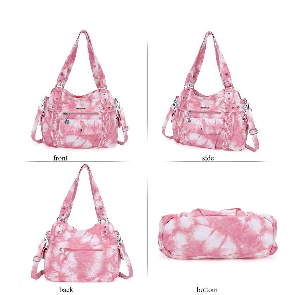 Women Handbags Satchel Top-handle shoulder bag PU Crossbody Bag Dumpling Pack Multi-pockets Shoulder Bags Purse