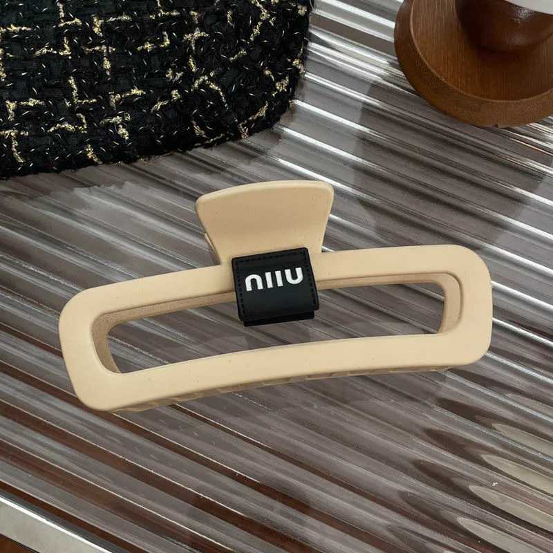 Squaresi hair clips for children new large shark clips simple hair clips back of the updo hair clips and heaear Y251023