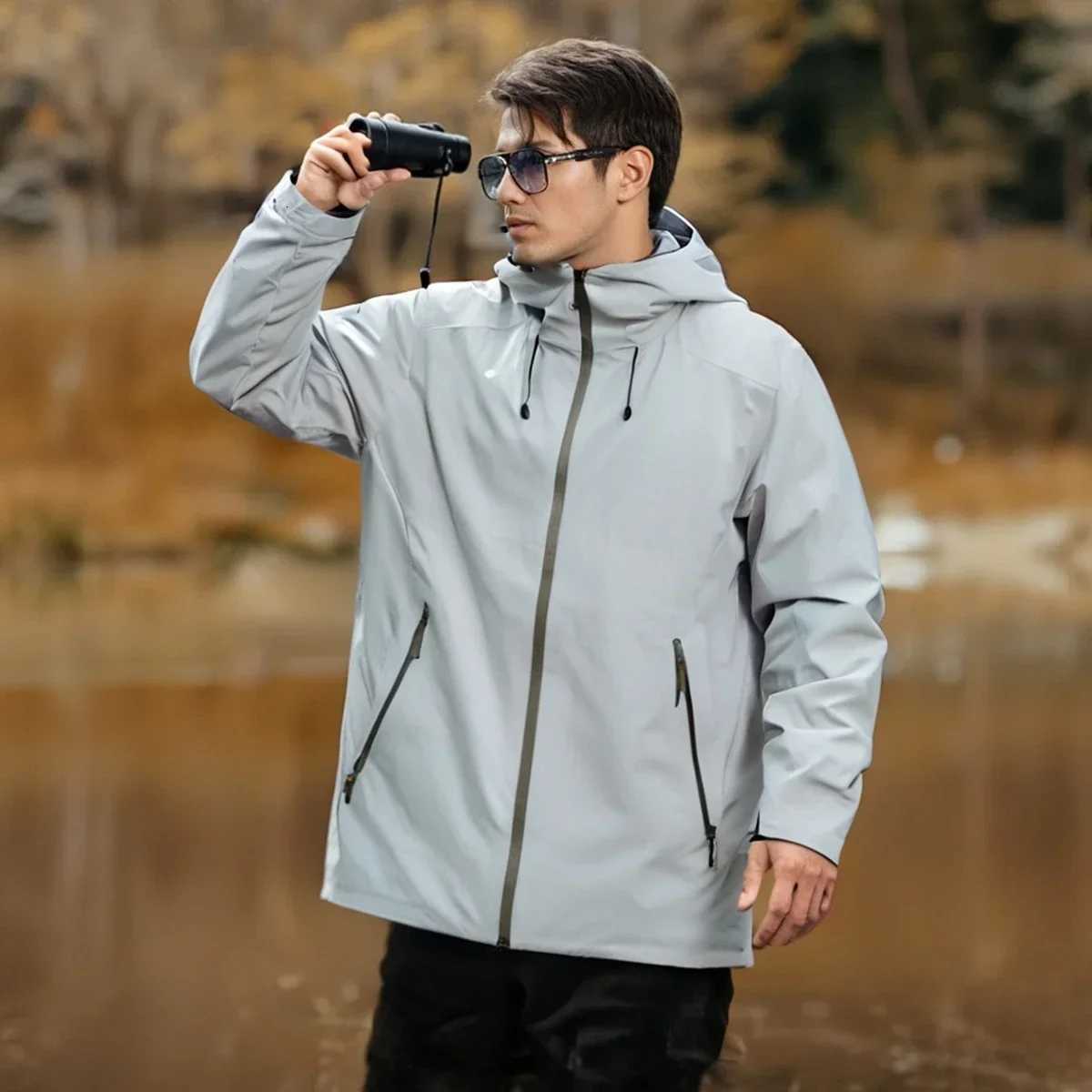 ARC BETA LT Embroidery three layer Outdoor Hiking Jackets Mens Womens Unisex Camping Waterproof Windbreaker Fishing Coat W251023
