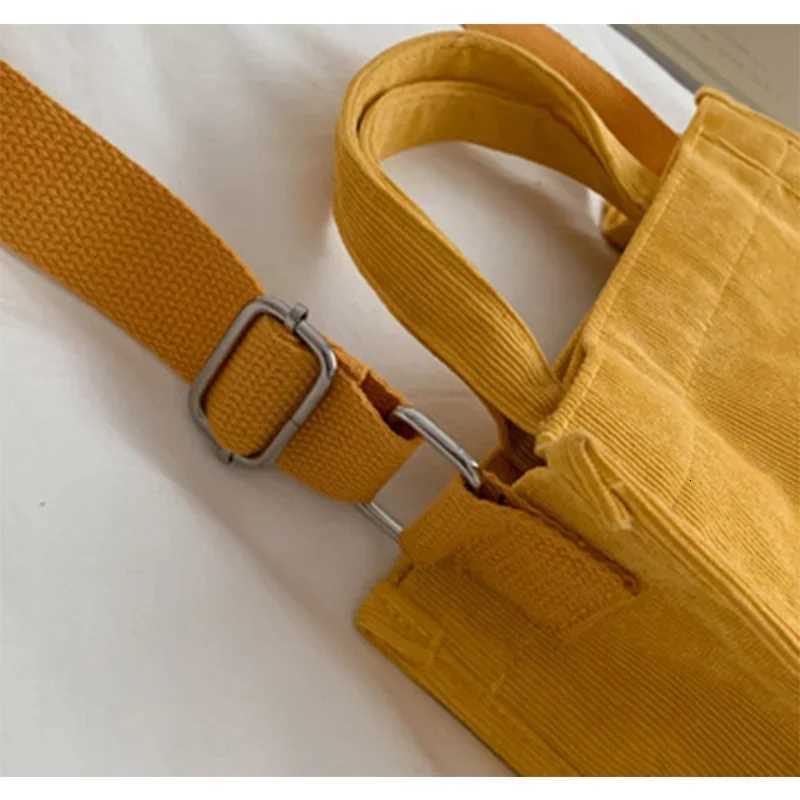 Women Handbag Simple Corduroy Portable Large Capacity HandBag Ins Fashion Trend Small Square Handbag Single Shoulder BagsL251023
