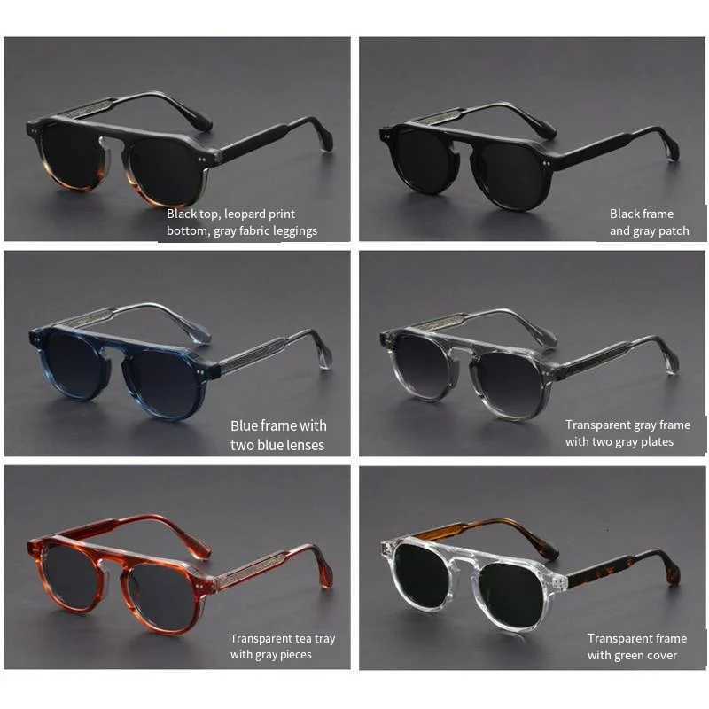 New Personality Sunes Men Wen Ellipse Frame High Quality Outdoor Travel traviolet Protection Sun esW251023