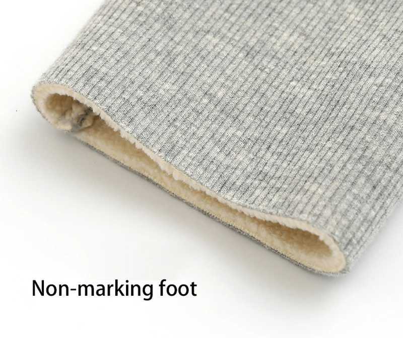 2024 Winter Women Pants Thermal Fleece Thicken Leggings High Waist Ribbed Leggings Women Solid Comfortable Warm Stretchy LegginsT251023