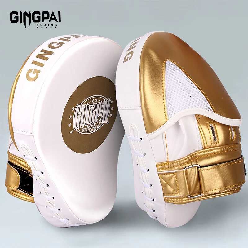 1 PCS Boxing Gloves Padded Hand Target Thickened Karate Muay Thai Gloves Five Fingers Hand Target Children Adult Boxer Training Y251023