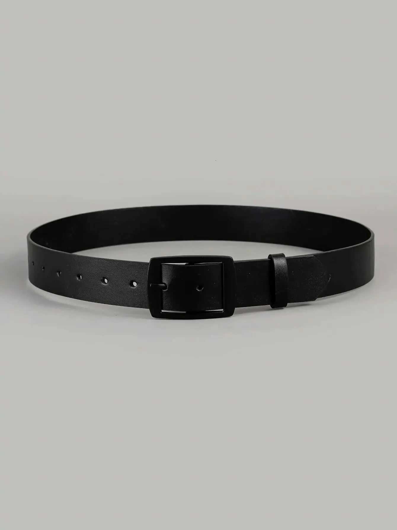 Mens Work Business Dress Casual Versatile Fashionable Pu Leather Belt with Single Prong Buckle Fashion Classic DesignsXJ251023