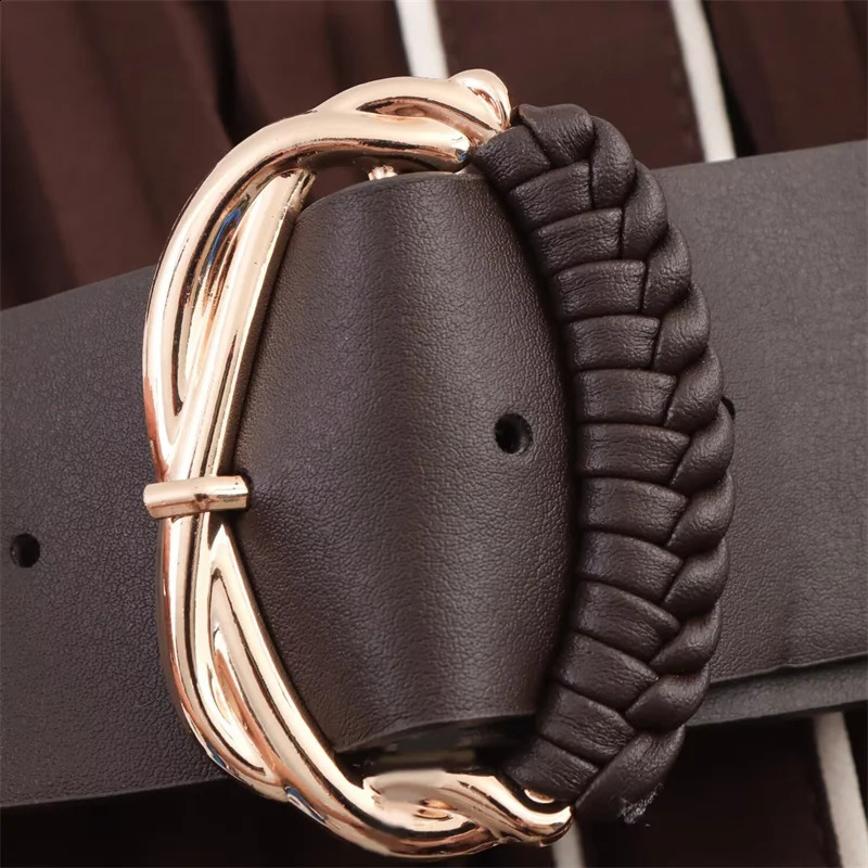 Womens Dresses Fall Russet Long Sleeves with Belt Pleated Embellished Midi Dress Maxi Casual Fashion Personality 251022