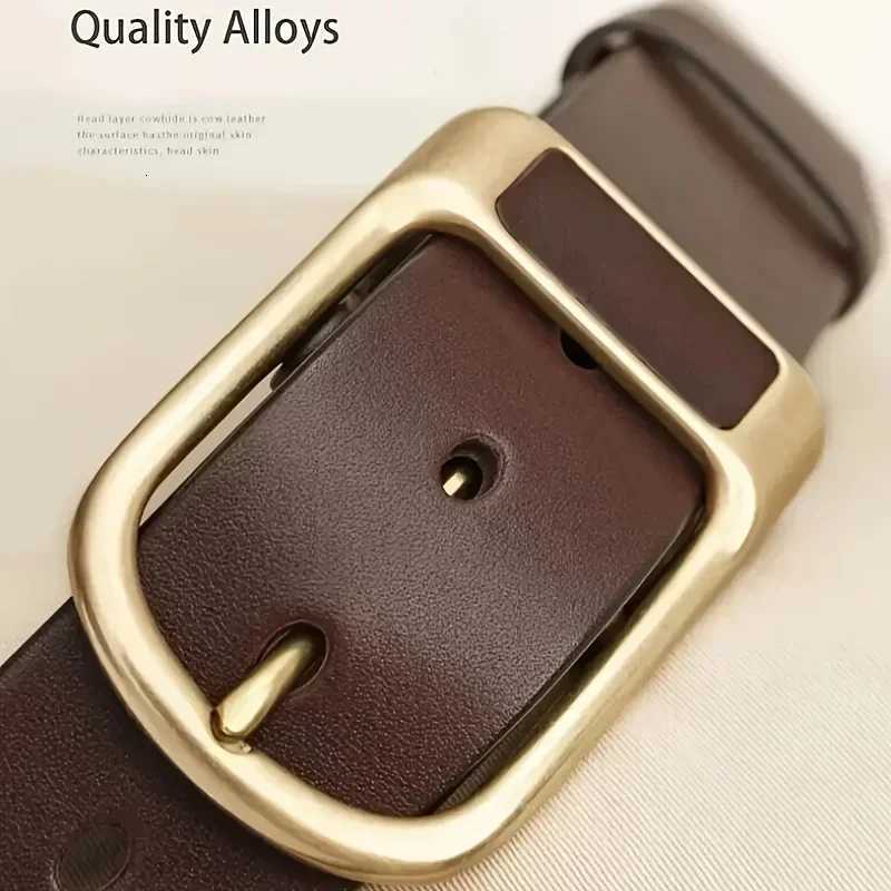 Mens Trendy Casual Belt For Men Coboy Style Belts Pin Buckle Belt Jeans Retro Belt Business Casual BeltsXJ251023