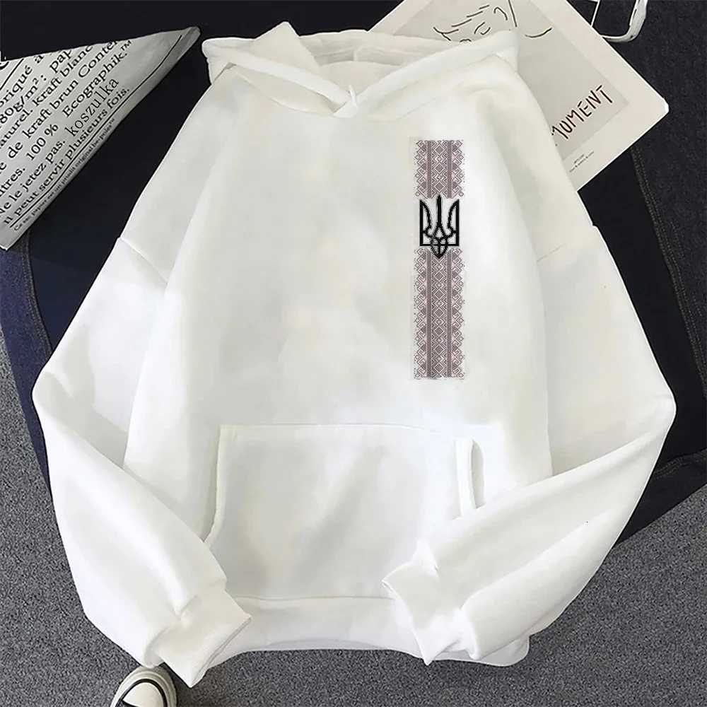 Ukrainian Patriotic Graphic Printed Modal Hoodie Streetwear Tee Ukraine Trident Woman Hoodie Ukraine Coat of Arms Men HoodieT251023